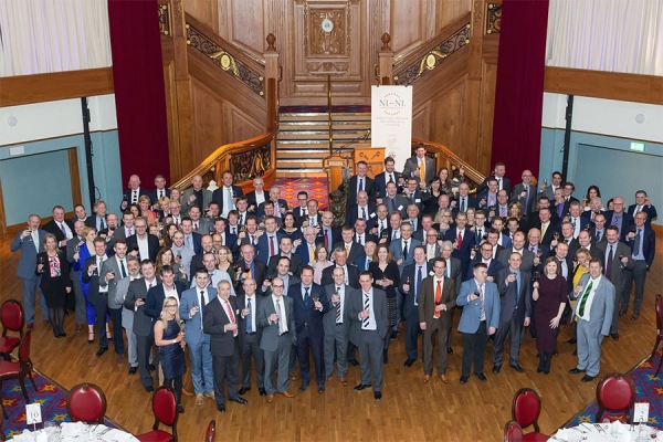 Guests at the 10th Trade Dinner at Titanic Belfast