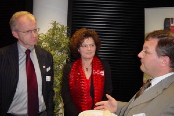 Honorary Consul for the Netherlands Carson Mc Mullan meets with Corporate Sponsor Norfolkline