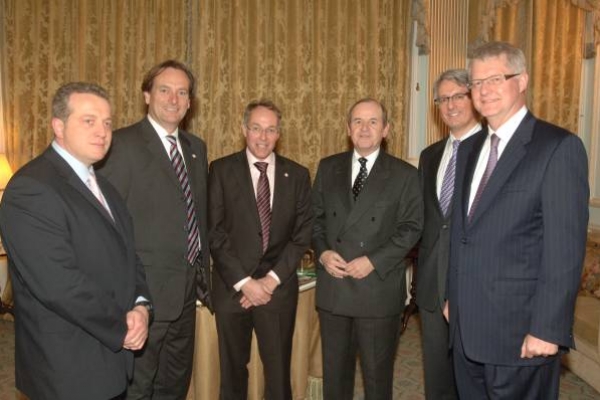 Ambassador takes 'Wright' bus to Stormont