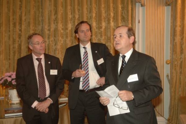 Ambassador Pim Waldeck hosts New Year's Dinner