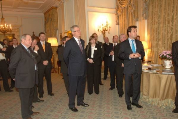 Welcome from Ambassador in the State Drawing Room