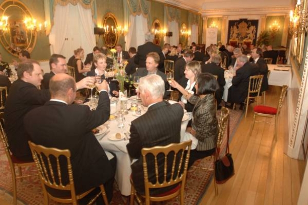 Guests Toast Success of New Air Route