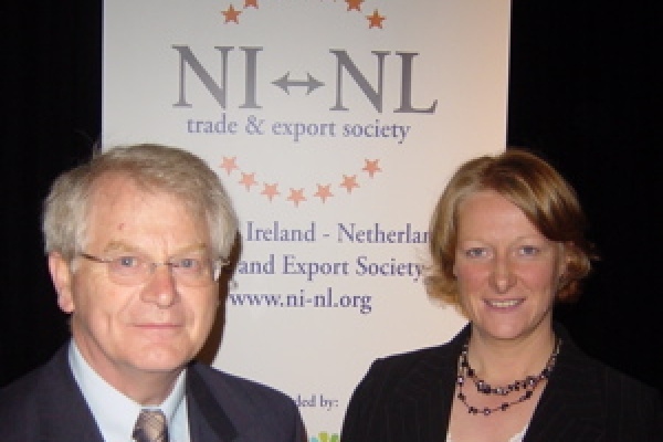 Irene Rennie explained the services offered by Dutch based Norfolkline in effectively transporting goods from the province into the Netherlands and further afield. 